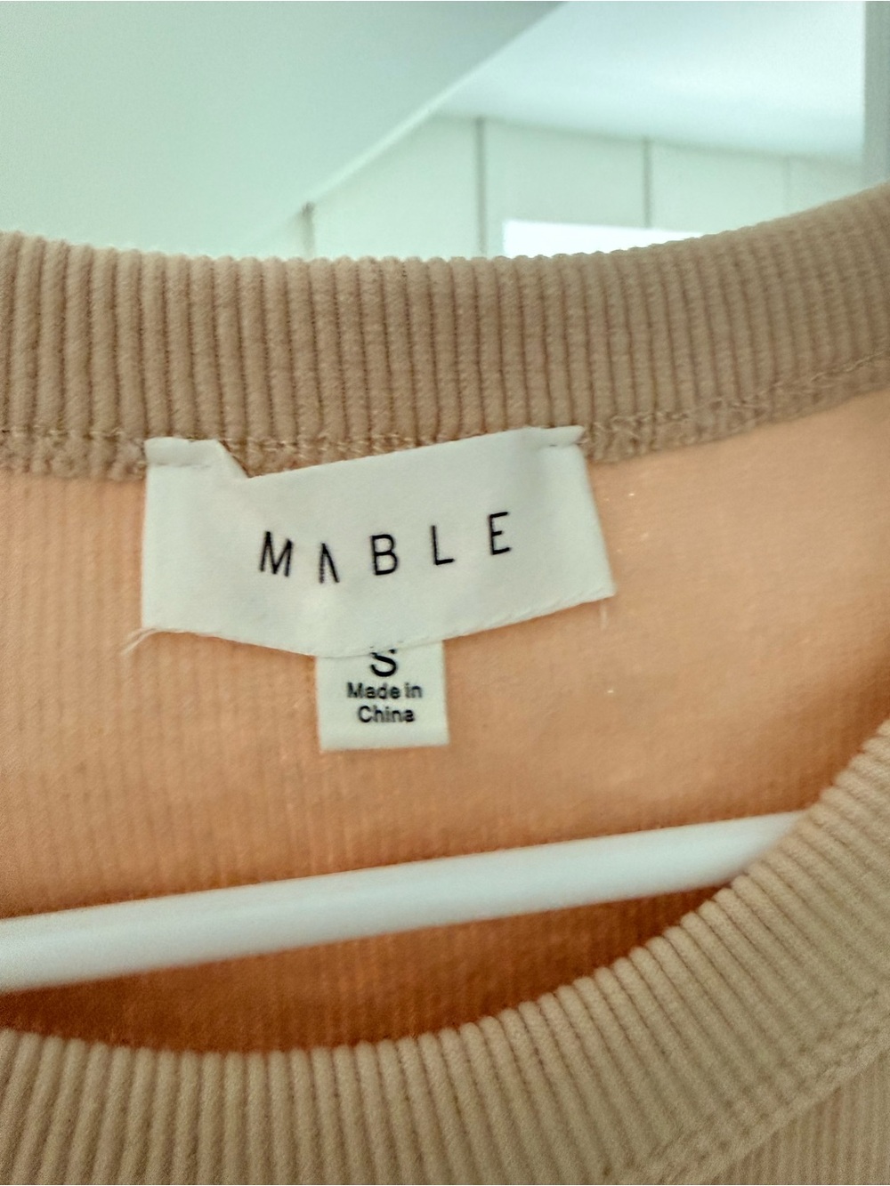 MARBLE Sleeveless Ribbed Maxi Dress - Beige - Picture 2 of 2